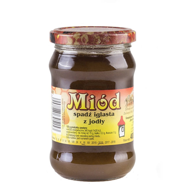 Polski miód spadziowy z jodły 400g