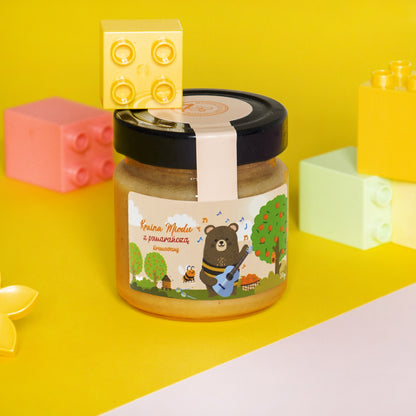 Kraina miodu - miód kremowany z pomarańczą 250g