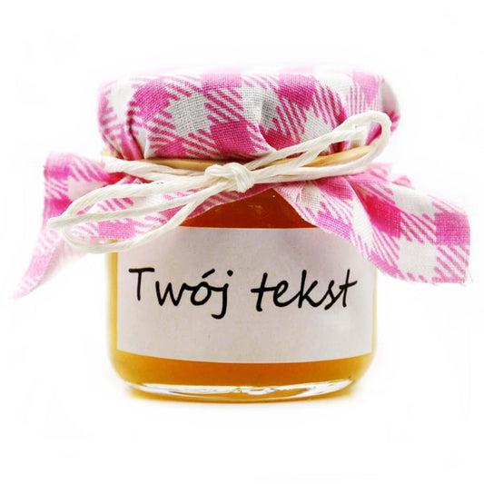 Mini miodek różowa kratka 50g