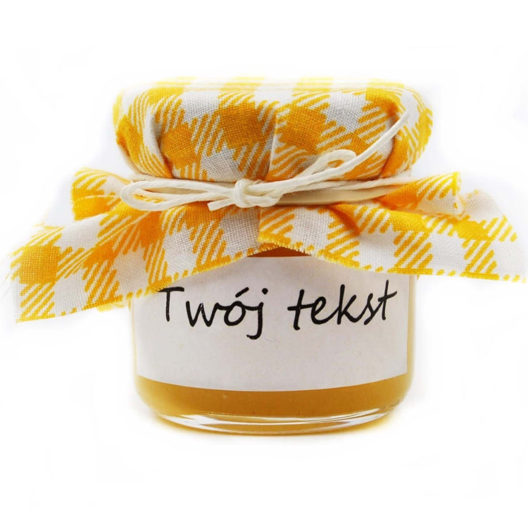 Mini miodek żółta kratka 50g