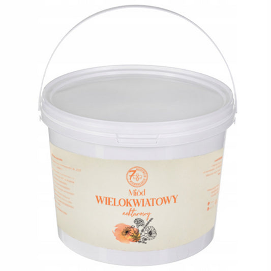miód wielokwiatowy wiadro 25 kg